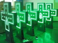 LED Pharmacy Cross Display