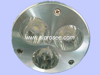 LED GU10 Lamp 3x1W