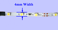 Super slim LED Flexible Strip 4mm width